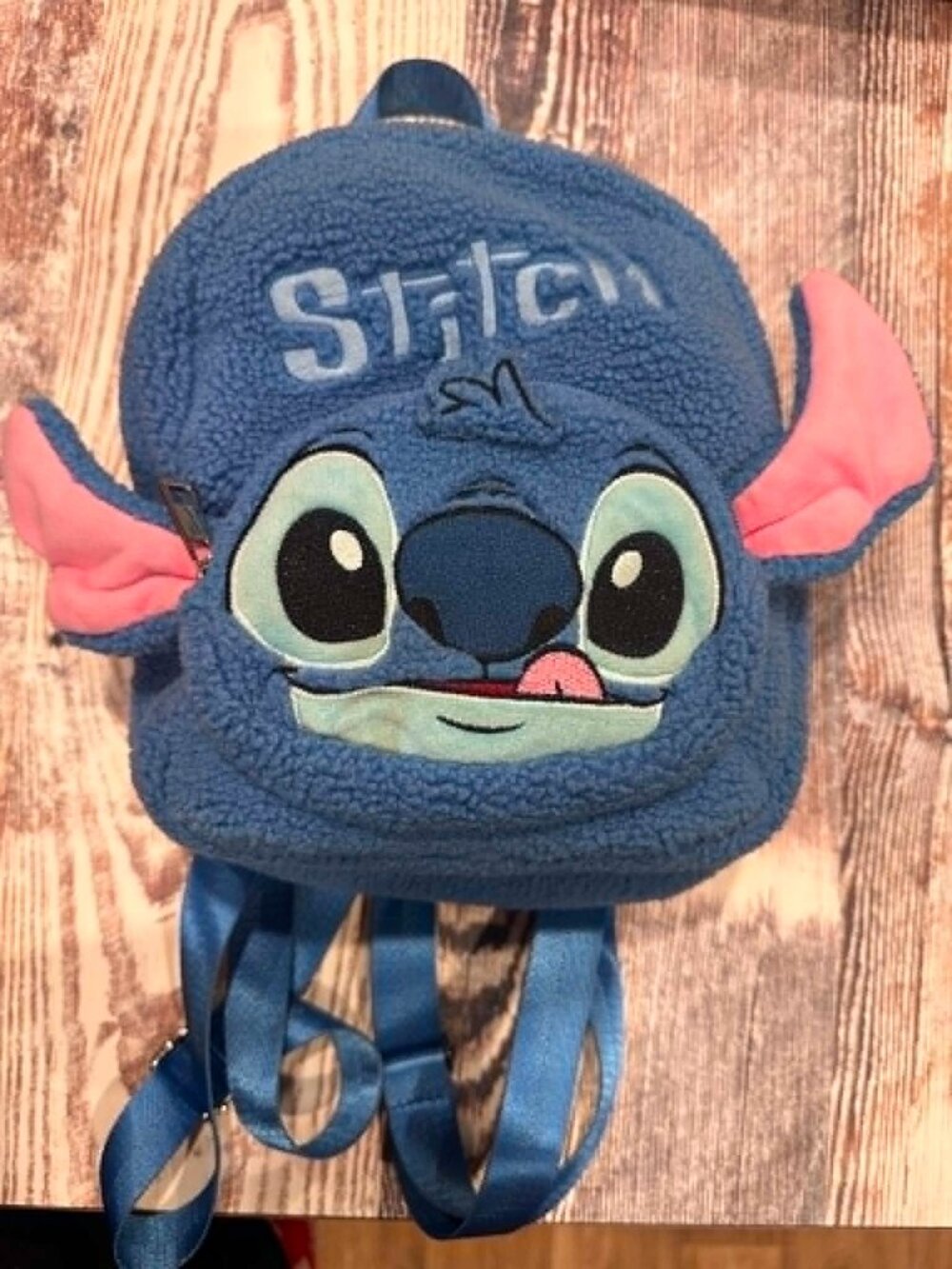 Claire's Disney Stitch Exclusive Furry Mini Backpack
